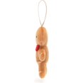 thumbnail image 2 of Jellycat Festive Folly Gingerbread Fred Ornament, 2 of 4