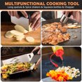 thumbnail image 4 of FONWILYO 21Pc Teppanyaki Accessories Set with Thick Stainless Steel Griddle Tools and Storage Pouch, 4 of 6