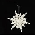 thumbnail image 2 of Pendentif Flocon de Neige Blanc en Plastique, 2 of 5