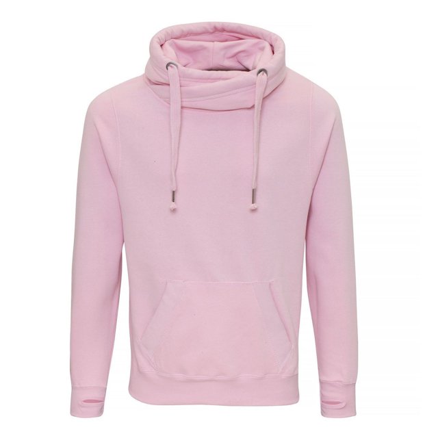 AWDis Chandails à Capuche pour Hommes Col Croisé