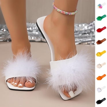 Jovati Summer Slippers for Women, Openwork Design, Non-slip Sole, Breathable Polyester Lining, Flat Casual Style, Indoor Outdoor Wear