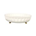 thumbnail image 2 of DOLITY Turntable Organizer Desktop Storage Tray Makeup Organizer Food Storage Container White, 2 of 8