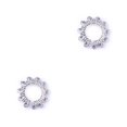 thumbnail image 3 of pitrice Nipples Rings Trendy Comfortable Convenient Piercings Decorative Accessories Pedant Jewelries for Dressing Silvering Light Blue 2Set, 3 of 6