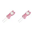 thumbnail image 1 of relayinert Terrain de Golf Réparation Balle Marqueur Rainure Efficace et Durable Rose 12x3x1.5cm 2Set, 1 of 6