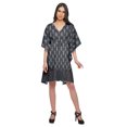 thumbnail image 3 of Moomaya Robe Courte de Caftan de Plage, Robe de Couverture Imprimée, Kaftan pour Femmes, Tenue de Plage, Couverture, 3 of 4