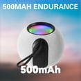 thumbnail image 4 of PEONAVET Bluetooth Headset Bluetooth Headset Wireless Bluetooth Speaker, Small Speaker, High Sound Quality, Outdoor Portable Mini Subwoofer, High Volume, 4 of 5