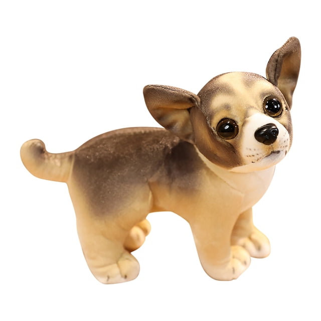 Cute Pet Dog Realistic Soft Stuffed Toy Pet Dog Toy Shape Doll Kids