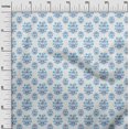 thumbnail image 3 of oneOone Viscose Chiffon Sky Blue Fabric Block Sewing Craft Projects Fabric Prints By Yard 42 Inch Wide-DZ, 3 of 5