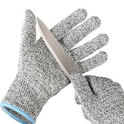 Anti Cut Proof Gloves Grey Black Anti Cut Safety Work Gloves Cut Resistant Gloves
