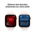 thumbnail image 4 of Apple Watch Series 11 GPS 46mm Rose Gold Aluminium Case with Light Blush Sport Band - S/M, 4 of 5