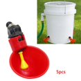 thumbnail image 4 of GROWTH TANK 5x Poultry Water Drinking Cups- Chicken Hen Automatic Drinker Drink Cup, 4 of 9