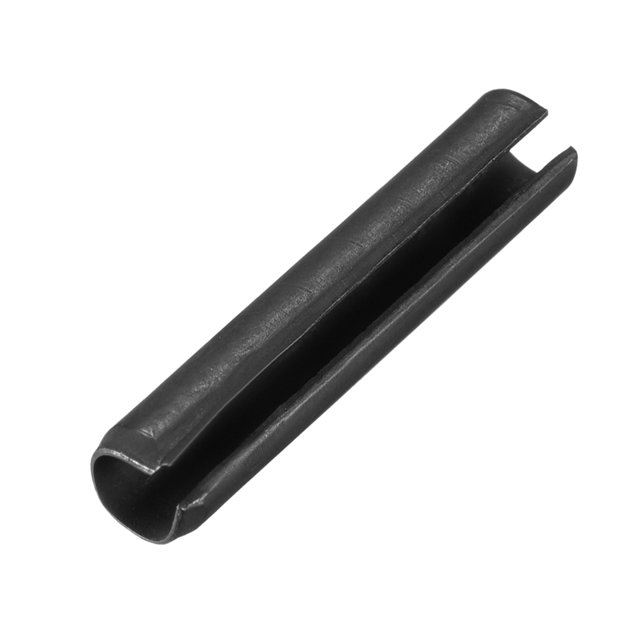 Unique Bargains 3.3mm x 16mm Dowel Pin Carbon Steel Split Spring Roll Shelf Support Pin Fasten Hardware Black 30 Pcs