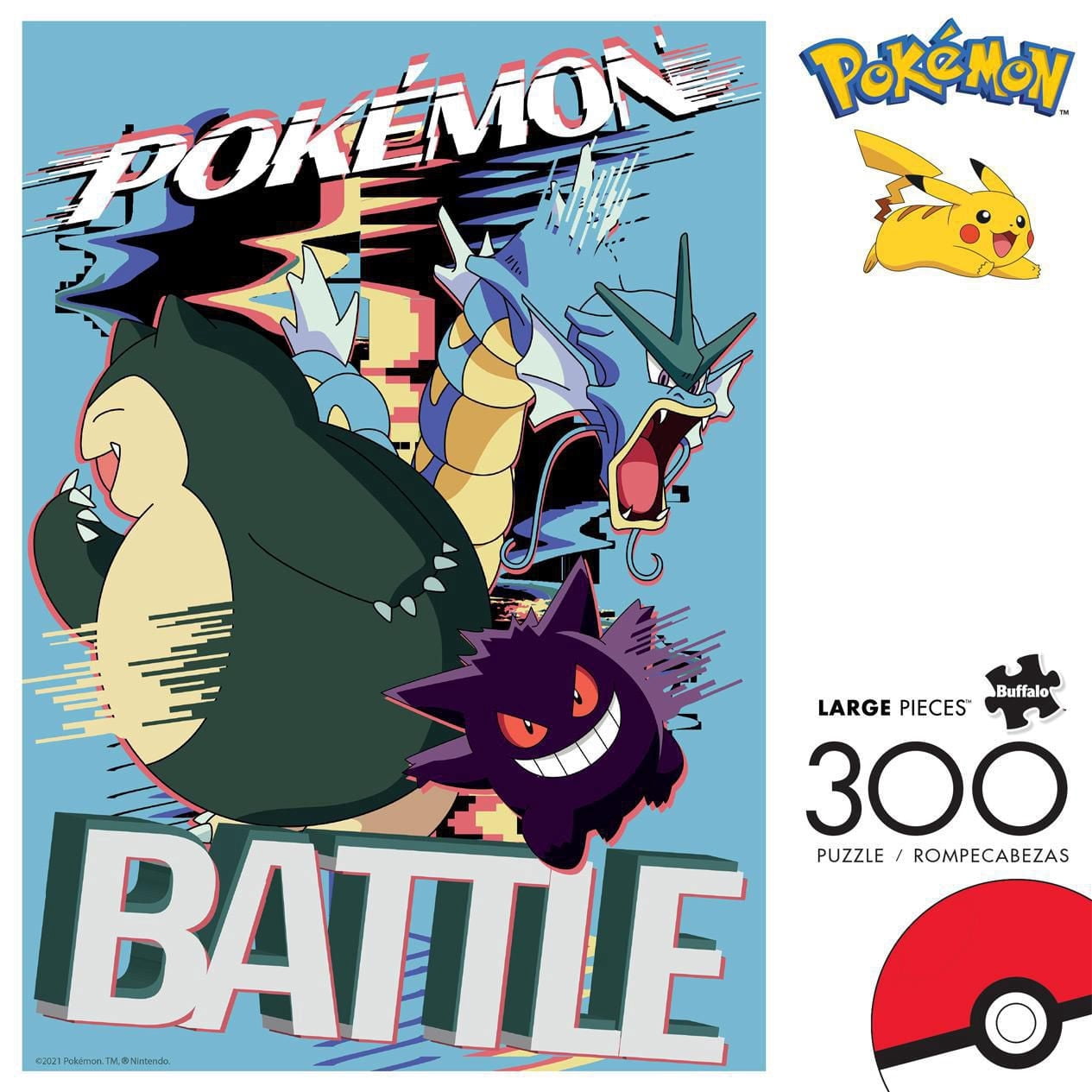 Buffalo Games - Le puzzle Pokemon - Battle Distortion - en 300 pièces