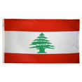thumbnail image 1 of Annin Flagmakers 194659 Drapeau du Liban Nyl-Glo 2 Pi X 3 Pi, 1 of 1