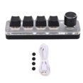 thumbnail image 2 of Clavier Mécanique à une Main, Mini Clavier Programmable Plug And Play pour Bureau pour Laboratoire, 2 of 8