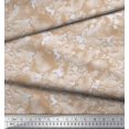 thumbnail image 2 of Soimoi Modal Satin Fabric Cloud Nature Print Fabric by the Yard 42 Inch Wide, 2 of 5
