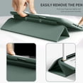 thumbnail image 3 of Timoom iPad 8th Generation (2020) / 7th Generation (2019) Built-in with Pencil Holder Smart Trifold Stand Cover Soft TPU Back & Auto Sleep/Wake iPad 10.2 Inch case iPad 7th 8th Gen, 3 of 7