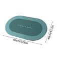 thumbnail image 4 of Feltree Diatomite Fast-Dry Bath Mat with Non-Slip Rubber Base, Super Absorbent Shower Rug for Bathroom Entrance (40x60cm), 4 of 8