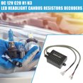 thumbnail image 2 of Unique Bargains LED Voiture Phare Canbus Décodeur C20 H1 H3 Erreur Sans Avertissement Résistances Décodeur Remplacement (Lot de 2), 2 of 7