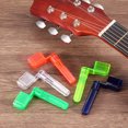 thumbnail image 4 of 2 Pcs Dark Green Plastic Guitar String Winder Speed Peg Puller Bridge Guitar Strings Tuners Translucent Guitar Accessories, 4 of 6