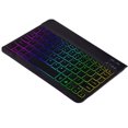 thumbnail image 2 of Clavier Sans Fil Compatible avec Bluetooth, Portable, Silencieux, Clavier Lumineux, Accessoires Pratiques (Blanc), 2 of 2