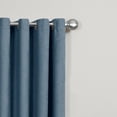 thumbnail image 3 of Mainstays Faux Suede Drapery Grommet Window Curtains Panel, 3 of 6