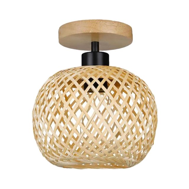 Bamboo Light Bambbo Pendant Light with No Bulb E26 Bar Boho Light Fixture Dining