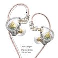 thumbnail image 2 of In Ear Headphones, HiFi Sound Quality Wired in Ear Headphones with Bass Subwoofer and Inline Remote Control, 2 of 8