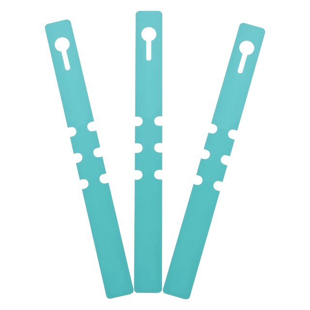 Unique Bargains PVC Plant Label Stake 21 x 2 cm Water Resistant for Garden Green 100 Pack