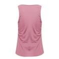 thumbnail image 4 of Hiiyo Camisole Ajustée à Encolure Carrée pour Femme, Haut d'Été Décontracté Sans Manches (S-TG), 4 of 4