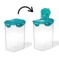 thumbnail image 4 of Starfrit LocknLock Contenant en plastique pour garde-manger - 1.3L / 43oz - Couvercle rabattable - Verrouillage à 4 côtés - Sans BPA, 4 of 6