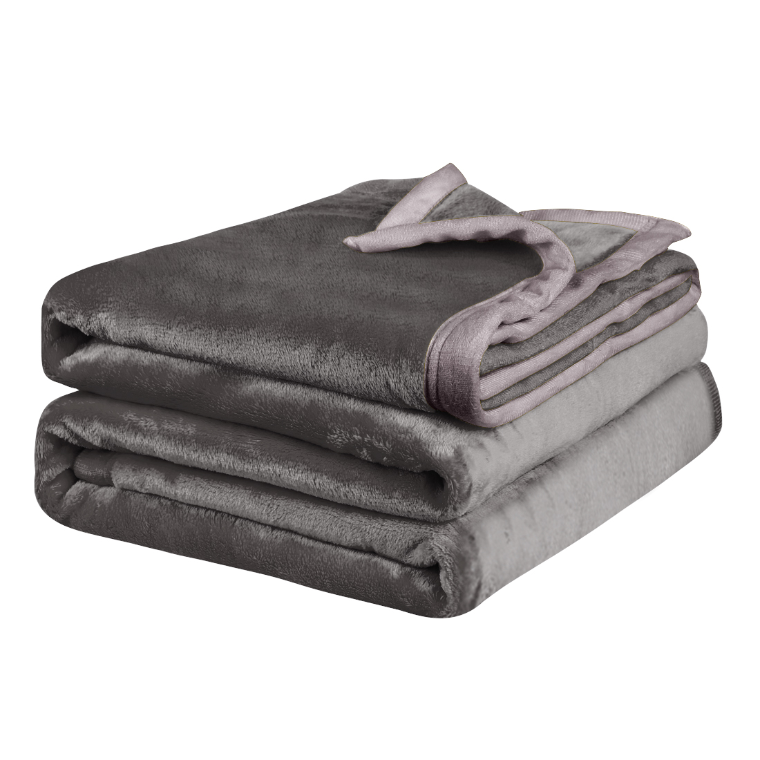 Unique Bargains Flannel Fleece Blanket Soft Warm Wide Hemmed