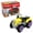 Yellow, variant on Dvkptbk Toy Cars for Boys and Girls, Flip Car Toys Double Sided 360° Rolling Rotating Stunt Car, Birthday Gifts for Kids 3 4 5 6 7 8-12 Year Old Boy Toys, Red