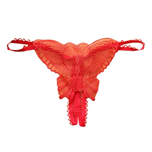 WTXUE Intimates / String Dentelle Transparente Couleur Mode Femmes Uni / 1 Pce