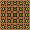 thumbnail image 1 of Ahgly Tapis d'Intérieur Lavable en Machine Carré Rouge Nuit Transitionnel, 7 Pieds Carré, 1 of 7