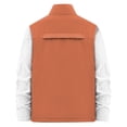 thumbnail image 3 of Styesk Jackets for Men Men's Thin Workwear Solid Color Stand Collar Sleeveless Jacket Tank, 3 of 3