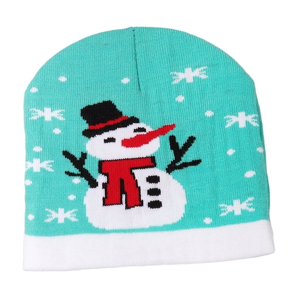 Winter Knitted Hat With Ear Unisex Thermal Trapper Cap For Cold Weather, Suitable For Living Room