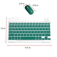 thumbnail image 3 of Rbaofujie Clavier et Souris Bluetooth Portable Clavier et Souris Sans Fil BT pour Tablette PC android, 3 of 4