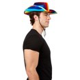 thumbnail image 5 of Rubies Chapeau de Cowboy Arc-en-Ciel, Taille Unique, 5 of 5