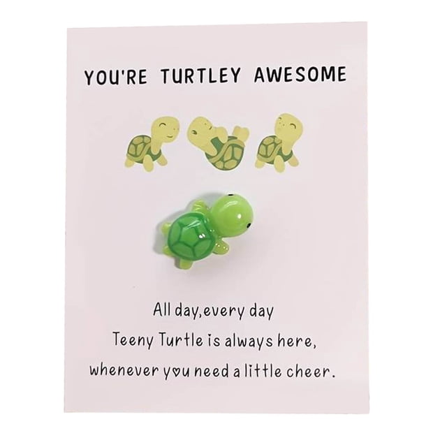 1 Pce Motivation Tortue Enseignant Tu Es Mignon Cadeau d'Amitié avec Carte Cartes de Remerciement Vierges au Dos Cartes Postales de Remerciement Petite Entreprise Personnaliser Cartes de la Fête des Pères pour Petit Ami Cartes de la Saint-Valentin