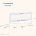 thumbnail image 4 of Dream On Me Mesh Security Bed Rails, Double Pack, 4 of 6