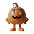thumbnail image 1 of SIYTUAU Statue de Citrouille d'Halloween Ornement Figurine Décorative en Résine Modèle B Décoration de Table d'Halloween Figurine de Citrouille Festive B, 1 of 2