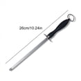 thumbnail image 3 of Yhmxh Kitchen Gadgets Kitchen Gifts Kitchen Essentials Kitchen Tools Stainless Steel Knife Sharpener Powerful Knife Sharpener Butcher's Knife Sharpener Stick sharpening rod, 3 of 5