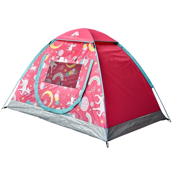 Ozark Trail Kids Play Tent, Easy Set up, Princess Pattern, Pink, Ideal for 2 Children