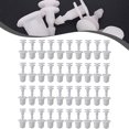 thumbnail image 3 of 40 Ensembles Clips de Fixation pour Volant d'Arche de Roue pour Nissan Navara Patrol, 3 of 10