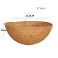 thumbnail image 1 of GLFILL Premium Coconut Fiber Replacement Liners Pack of 3 Available in Multiple Sizes 8in, 1 of 8