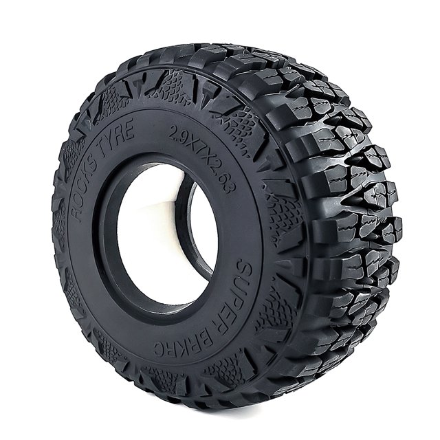 fastboy RC Car Part Plastic Wheel Tires For 1/6 Crawler SCX6 Wear-resistant RC Car Accessories Replacement Parts RC Upgrade Part TYPE3