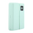 thumbnail image 1 of Daily Pill Organizer, Foldable Portable Pill Box Organizer with 7 Compartments, Daily Pill Holder Dispenser Pill Container Weekly Pill Case for Travel 7 Day Dose Pills, 1 of 8