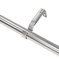 thumbnail image 3 of Mainstays 7/8”-1" Brushed Nickel Adjustable Single Curtain Rod Bracket Set (2 Pack), 3 of 4