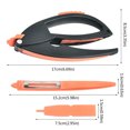 thumbnail image 3 of Oleegame 1PC Garlic Press Fruit Peeler Hammer Meat Machine Multifunction Kitchen Tool Crusher Manual Garlic Press Kitchen Gadgets, 3 of 9